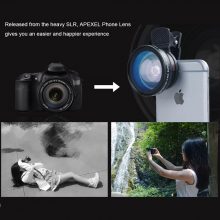 Professional 0.45X Wide Angle 12.5X Macro HD Camera Phone Lenses