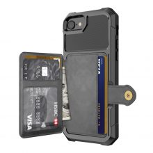 Hard Protective Wallet Case for iPhone