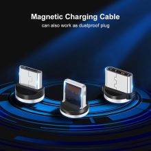 Magnetic Micro USB / Type C Braided Charging Cable
