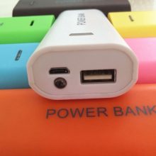 Candy Color Traveling 5600 mAh Battery Power Bank